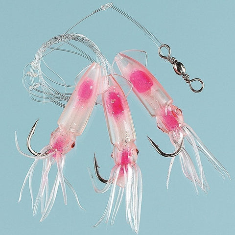 Fladen Deep Sea Pink Squid Lure #17-1413-4-0-Billy's Fishing Tackle