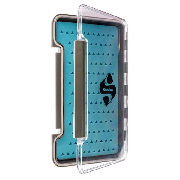 thumbnail image 2 of Snowbee Slimline Fly Box – Model 14750 – Compact Fly Fishing Tackle Box 2 of 6