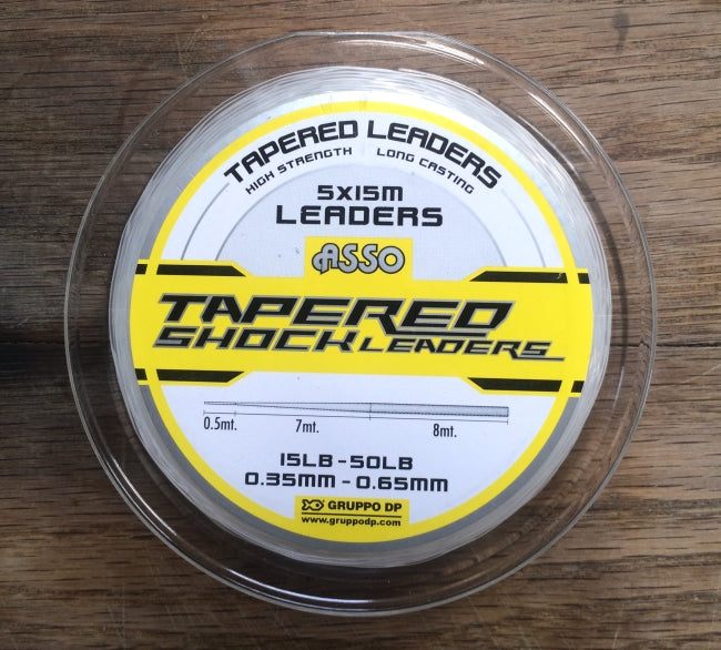 Asso Tapered shock leader RED – Billy's Fishing Tackle