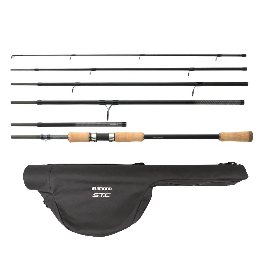 shimano casting travel rod Shimano STC Travel Spin Multi Length 10-30g 2.10m – Billy's Fishing Tackle
