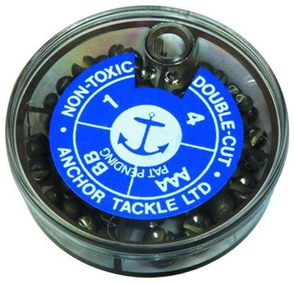 Anchor Double-Cut Shot 4 div-Billy's Fishing Tackle