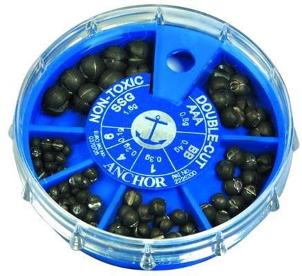 Anchor Double-Cut Shot 6 div-Billy's Fishing Tackle