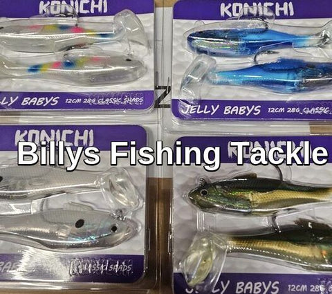 KonichiJelly Babysm Shad lures-Billy's Fishing Tackle