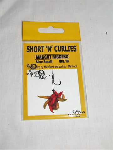 Short 'n' Curlie Maggot Riggers-Billy's Fishing Tackle