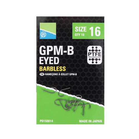 Preston Innovations GPM-B HOOKS - EYED-Billy's Fishing Tackle