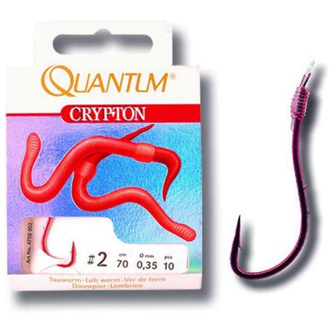 Quantum Crypton Size 6 hooks to nylon-Billy's Fishing Tackle