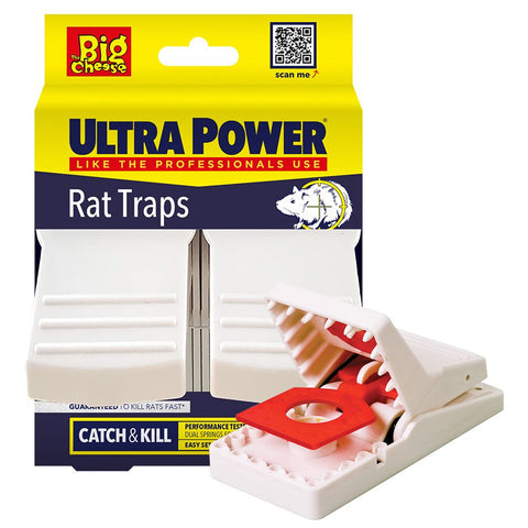 The Big Cheese Ultra Power Rat Traps 2 Pack-Billy's Fishing Tackle