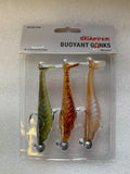 Korum Snapper Buoyant Gonks 9cm Ready Rigged-Billy's Fishing Tackle