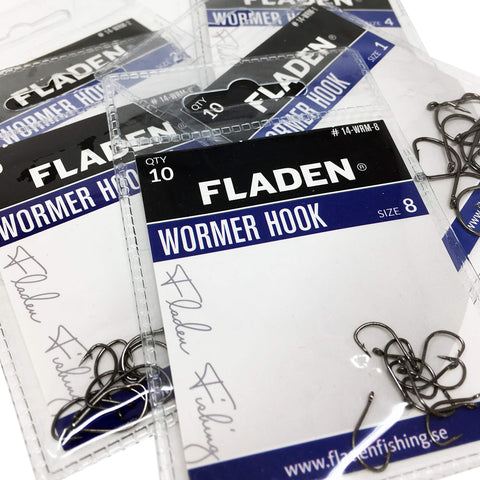 fladen wormer hook size 1-Billy's Fishing Tackle