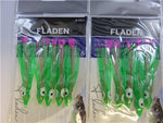 Fladen Deep Sea Rig Green Muppet Lure 