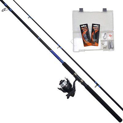 12ft fishing rod and reel Shakespeare Catch More 12ft Surf Combo – Billy's Fishing Tackle