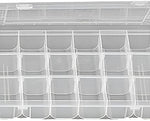 FLADEN Clear (18 sections) Fishing Terminal Bits Lure Storage Box #19-8159-Billy's Fishing Tackle