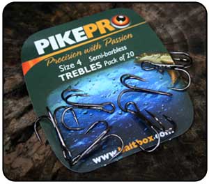 Pikepro Treble Hooks 