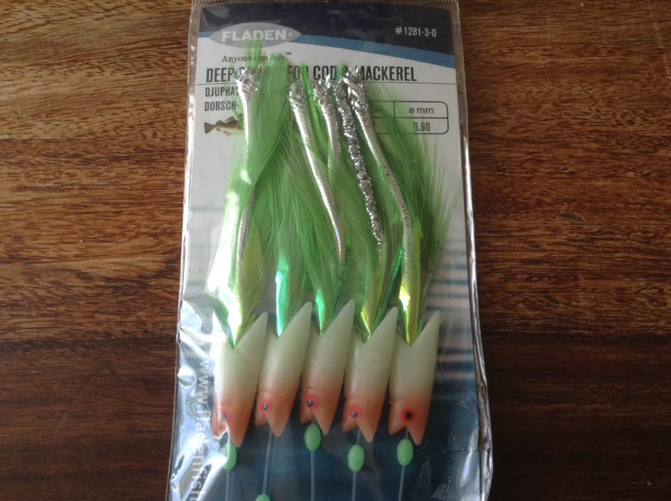 Fladen Fishing Deep Sea Hokkai Rig For Cod And Mackerel 1281-3-0 ...