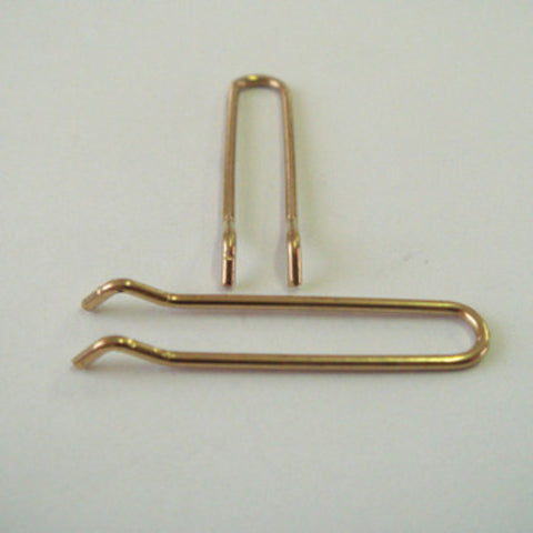 100 Brass Mould Top Loops Clips For Fishing Sinker  Moulds 