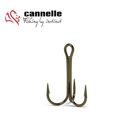 Napier And Craig Cannelle Bronze Treble Hooks-Billy's Fishing Tackle