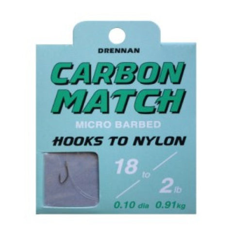 Drennan Carbon Match Hook To Nylons 