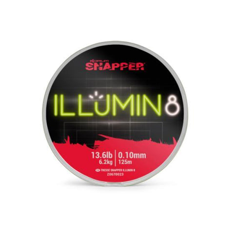 Korum Snapper Illumin 8 Braid 125m-Billy's Fishing Tackle