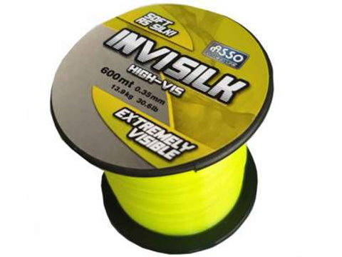 Asso Invisilk Mono Line Yellow-Billy's Fishing Tackle