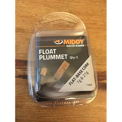 Middy Float Cork Based Plummets  7g & 21g 