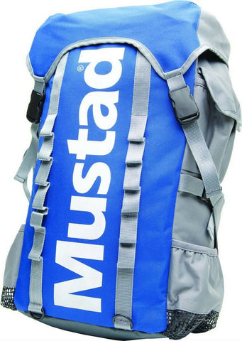 Mustad Rucksack Luggage, Grey/Blue-Billy's Fishing Tackle