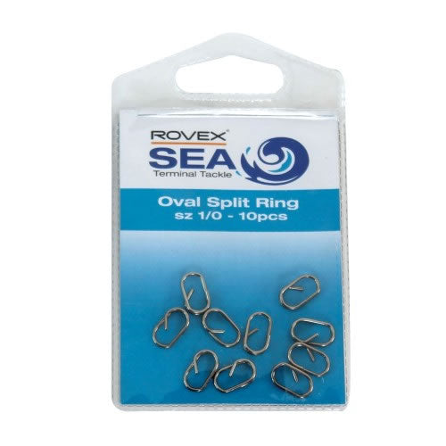 Rovex Oval Split Rings.size 1/010 per pack – Billy's Fishing Tackle