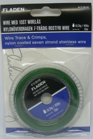 FLADEN WIRE TRACE & CRIMPS 40lb-Billy's Fishing Tackle
